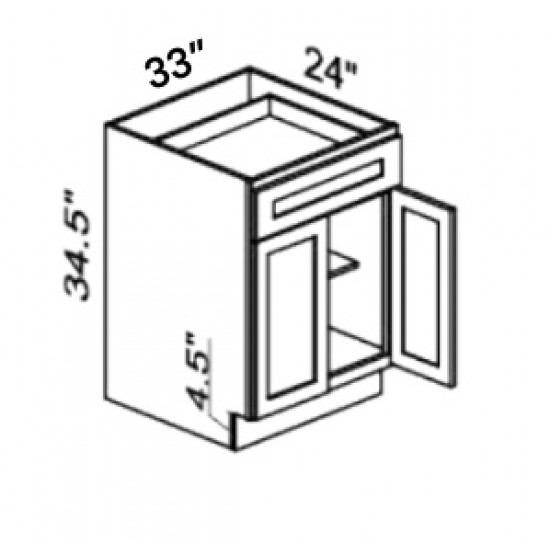 33 Inches Wide - Base Cabinet